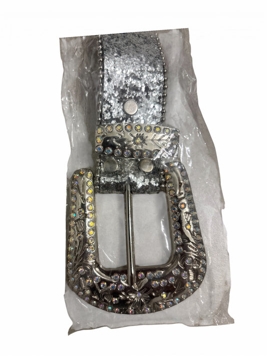Vintage White Rockstar Belt