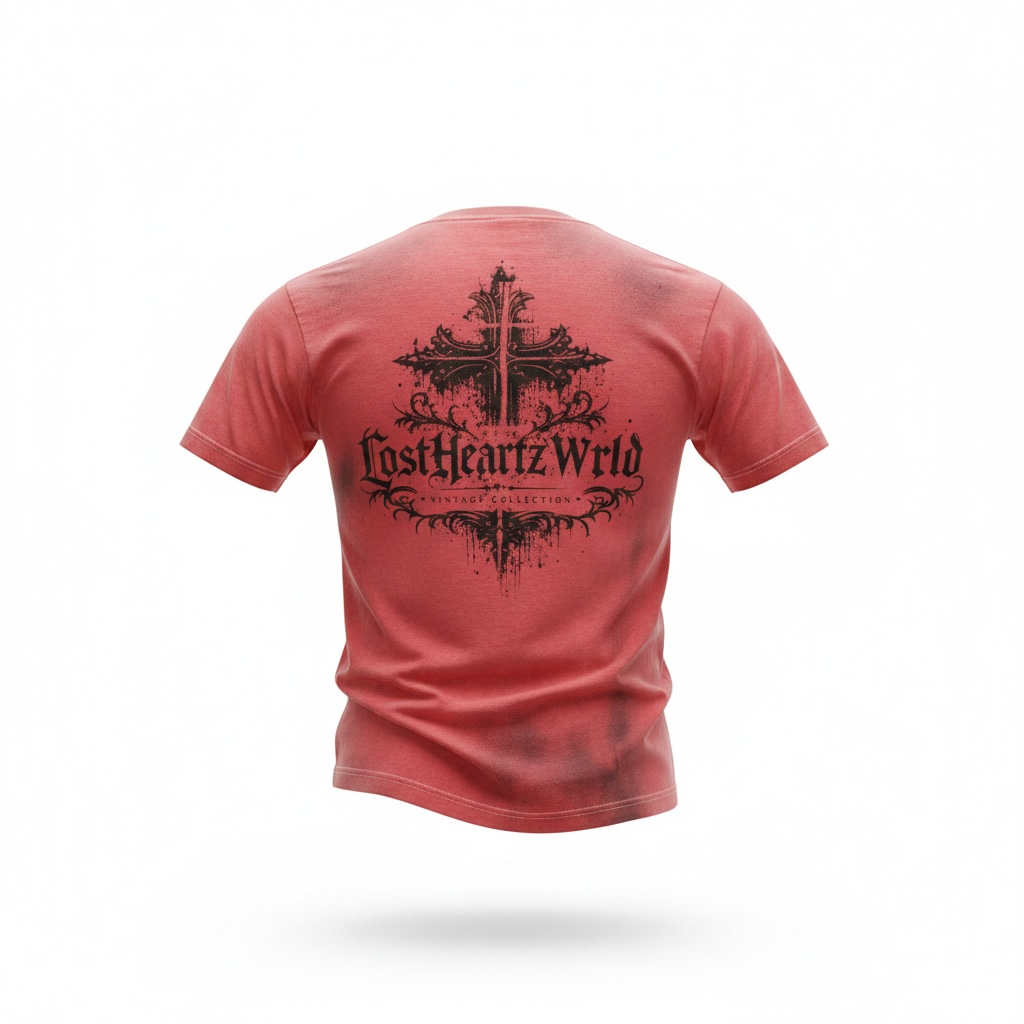 Vintage Red “The Wilde Die Young”