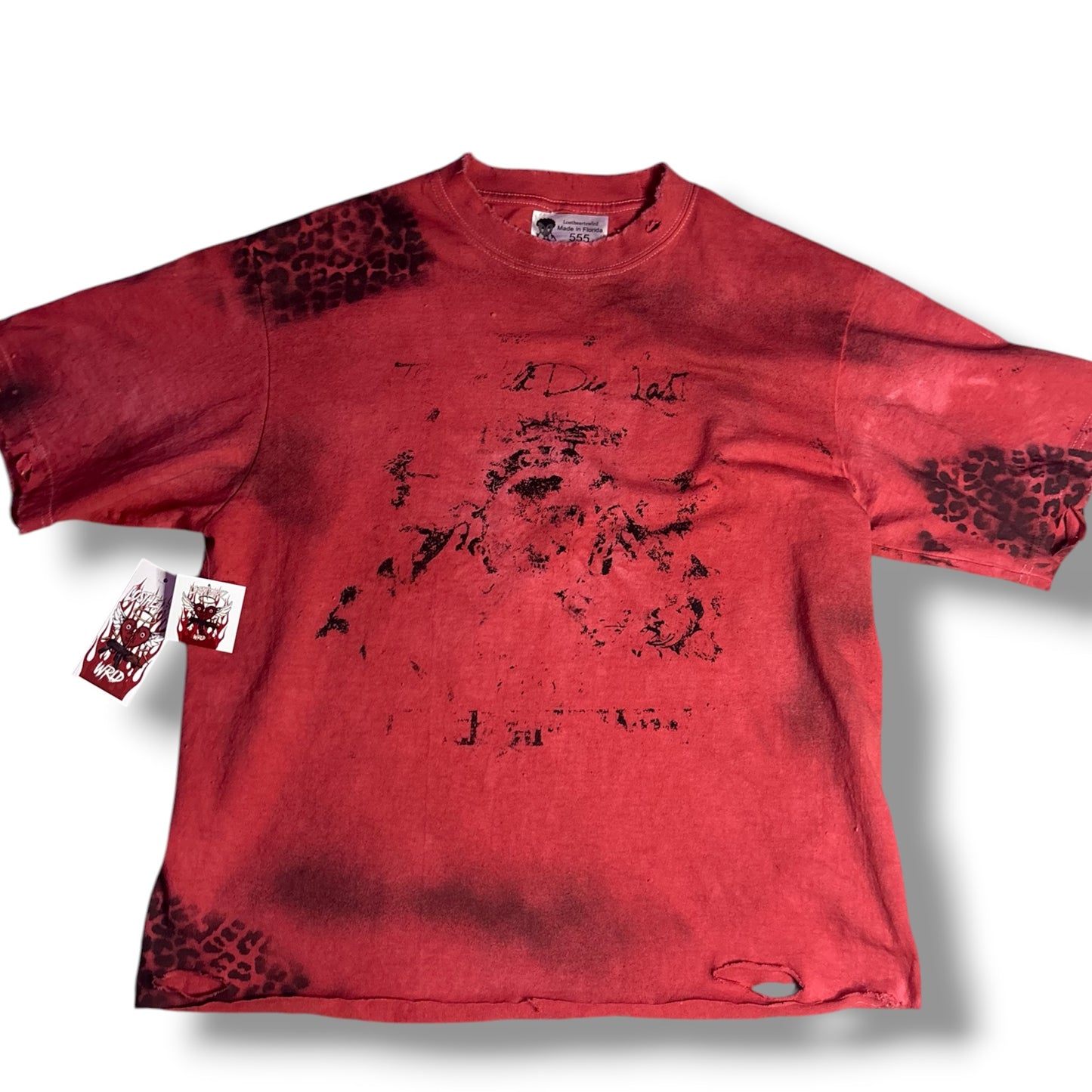 Vintage Red “The Wilde Die Young”