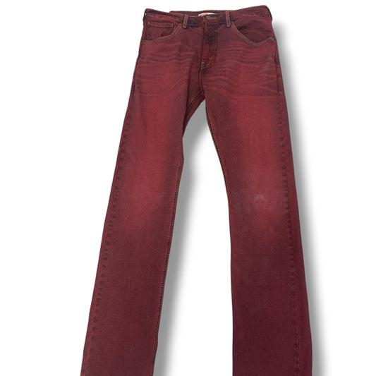 Vintage Red Jeans