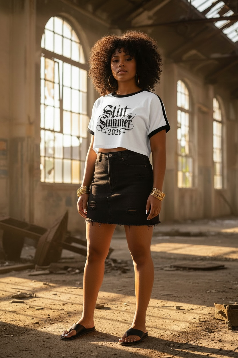Vintage Slut Summer 2026 Crop Top