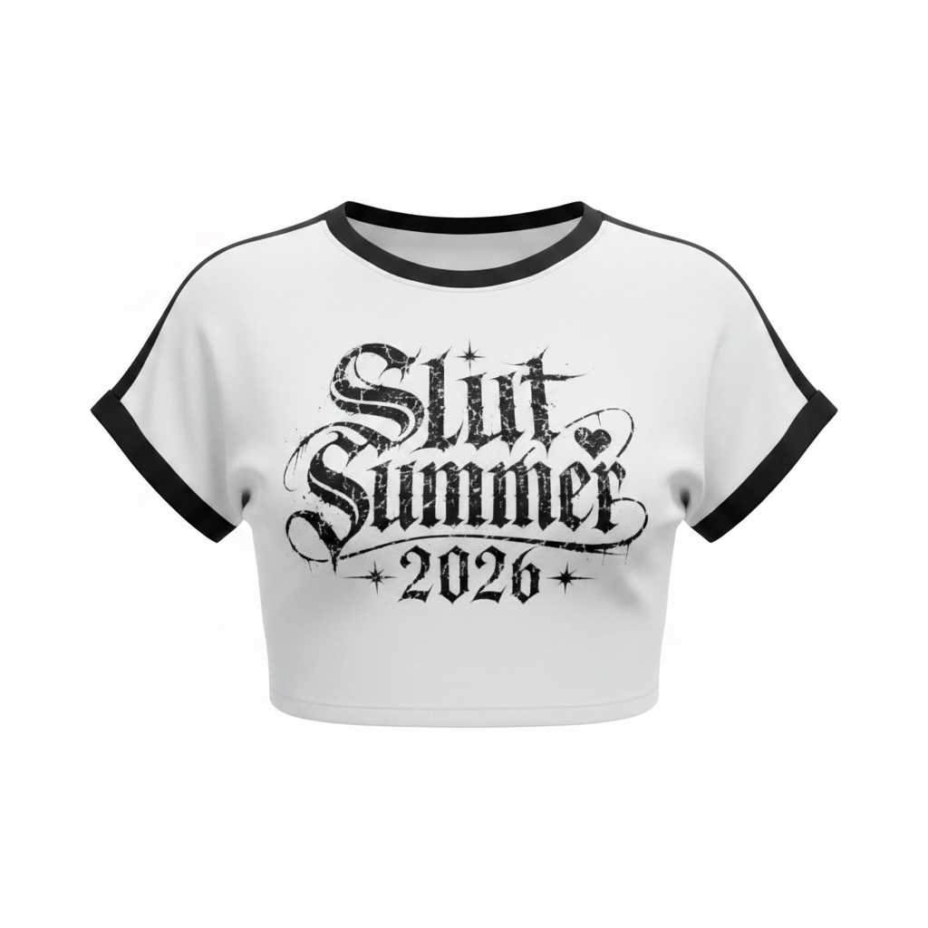Vintage Slut Summer 2026 Crop Top