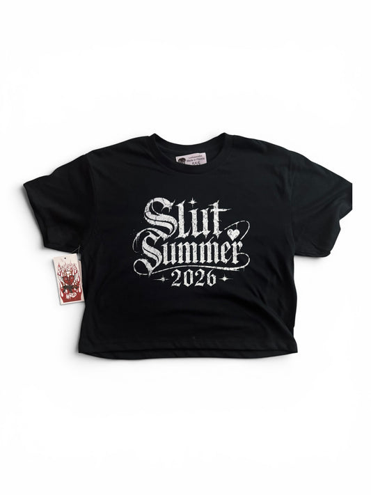 S.S 2026 Vintage Crop Top