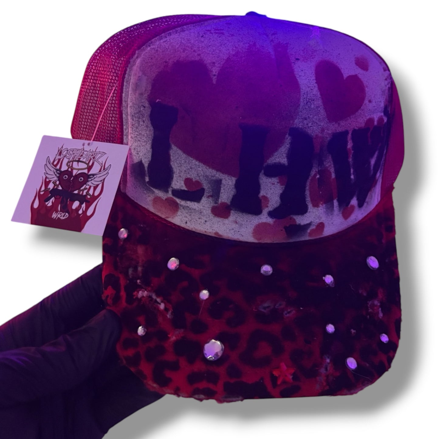 Vintage Graffiti Luver Hat